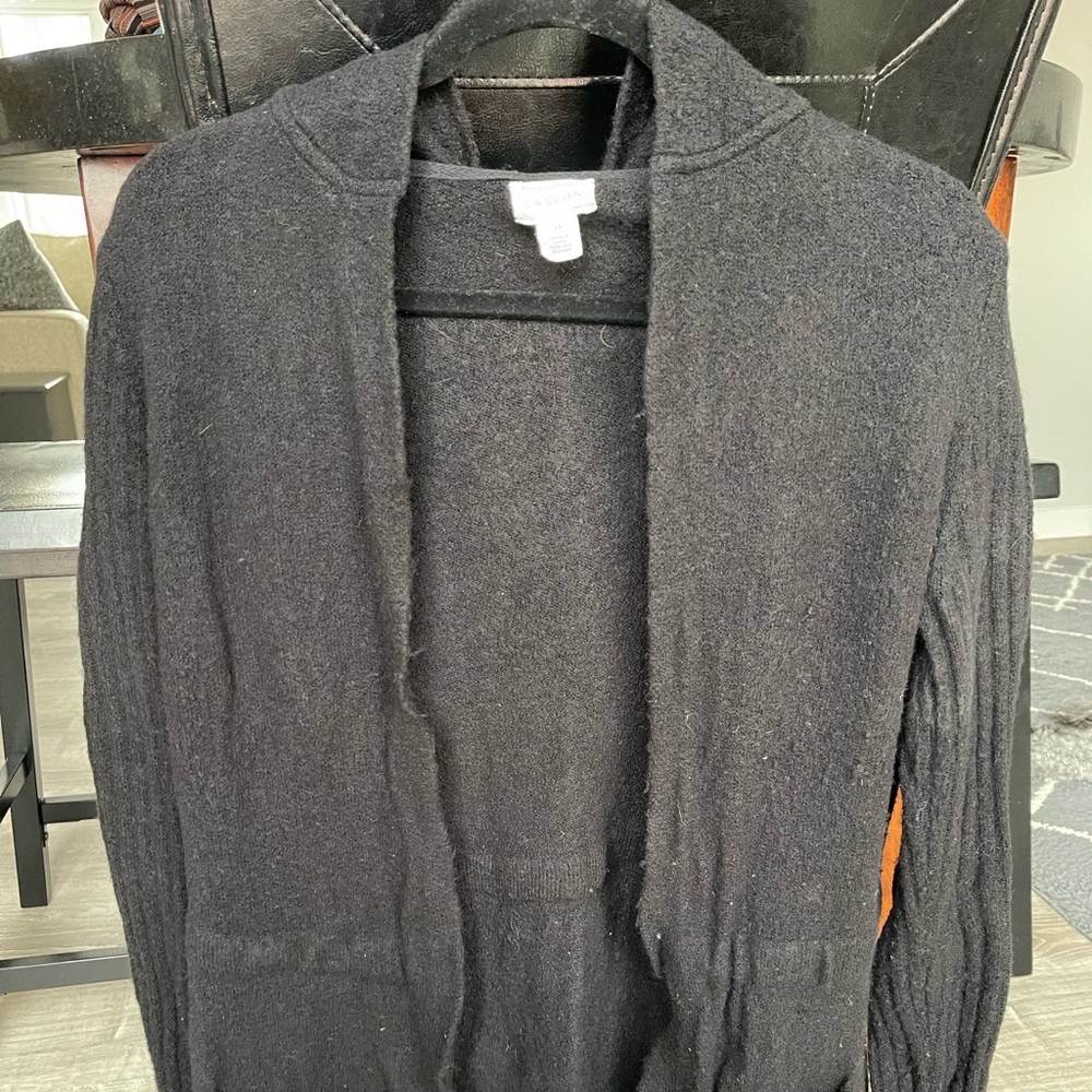 Soft Black Cardigan, size XS